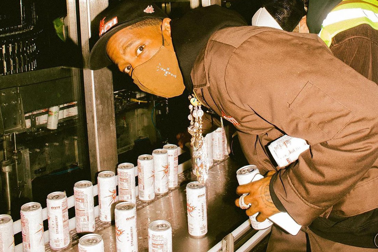Travis Scott CACTI Agave Spiked Seltzer Brand Alcohol Flavors Can
