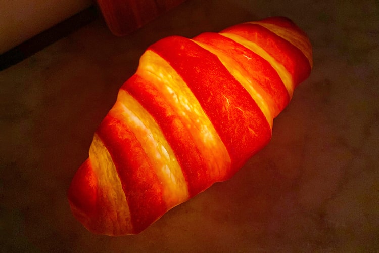 These Mini Croissant Lamps Are Made of Real Bread