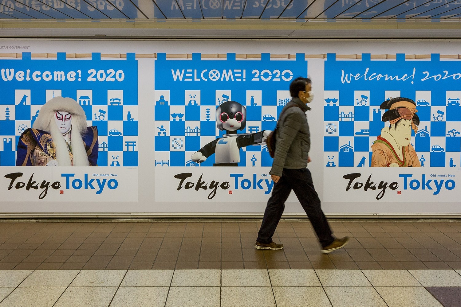 2020 tokyo olympics cancellation rumors denied japan metro subway posters 
