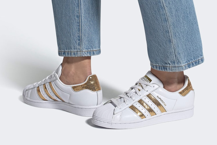 adidas Originals' Superstar Gets Dressed in Gold Sequins
