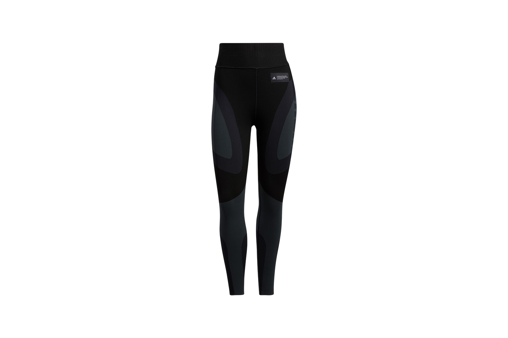 adidas pharrell williams pw primeknit fine collaboration activewear black leggings yoga pants
