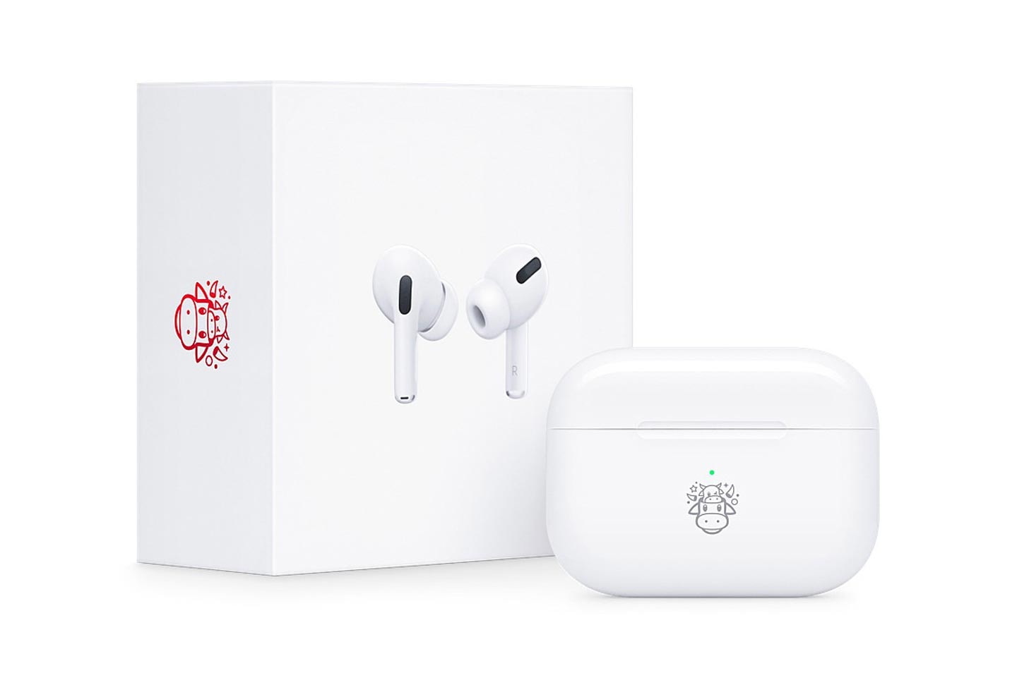 Apple AirPods Pro Lunar Chinese New Year Ox Emoji