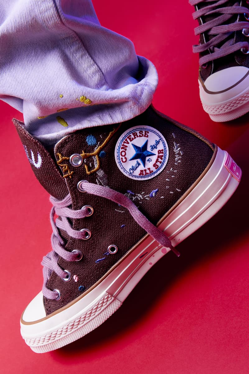 Bandulu x Converse Chuck 70 Collaboration Paint Drip