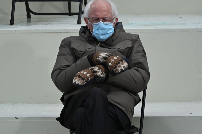 The Official Bernie Sanders Store Is Selling Chair Meme Sweaters