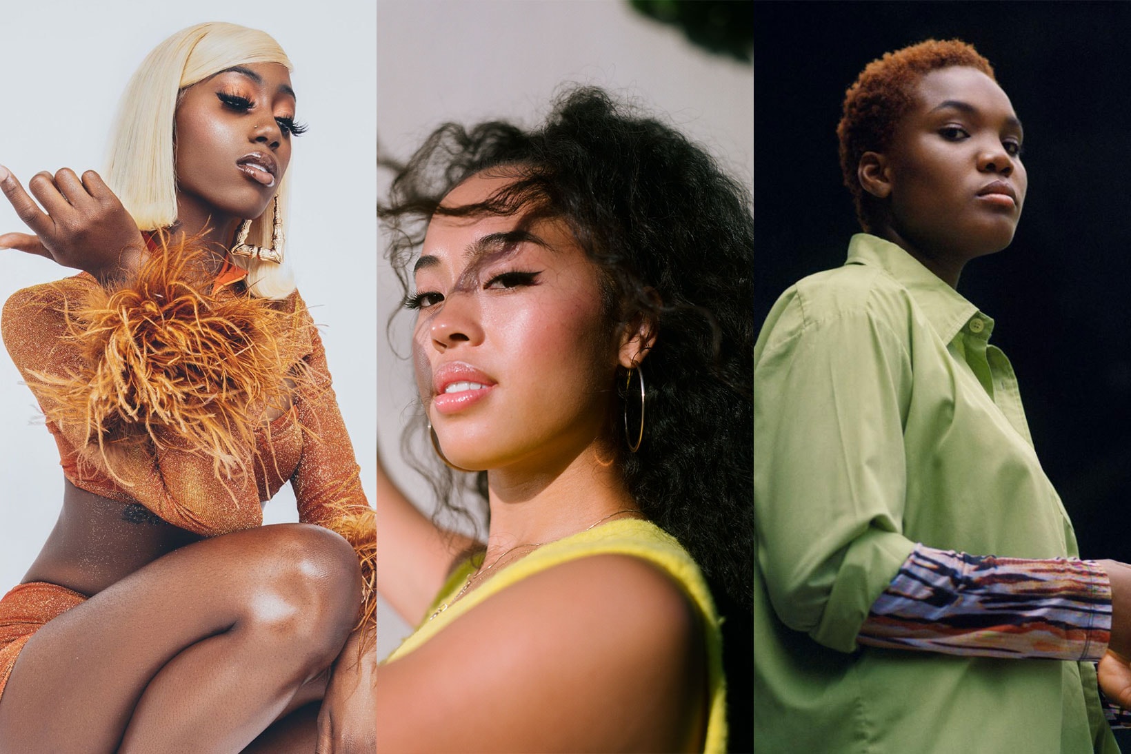 best music artists 2021 up and coming emerging hip hop rap R&B female women singers joyce wrice flo milli arlo parks