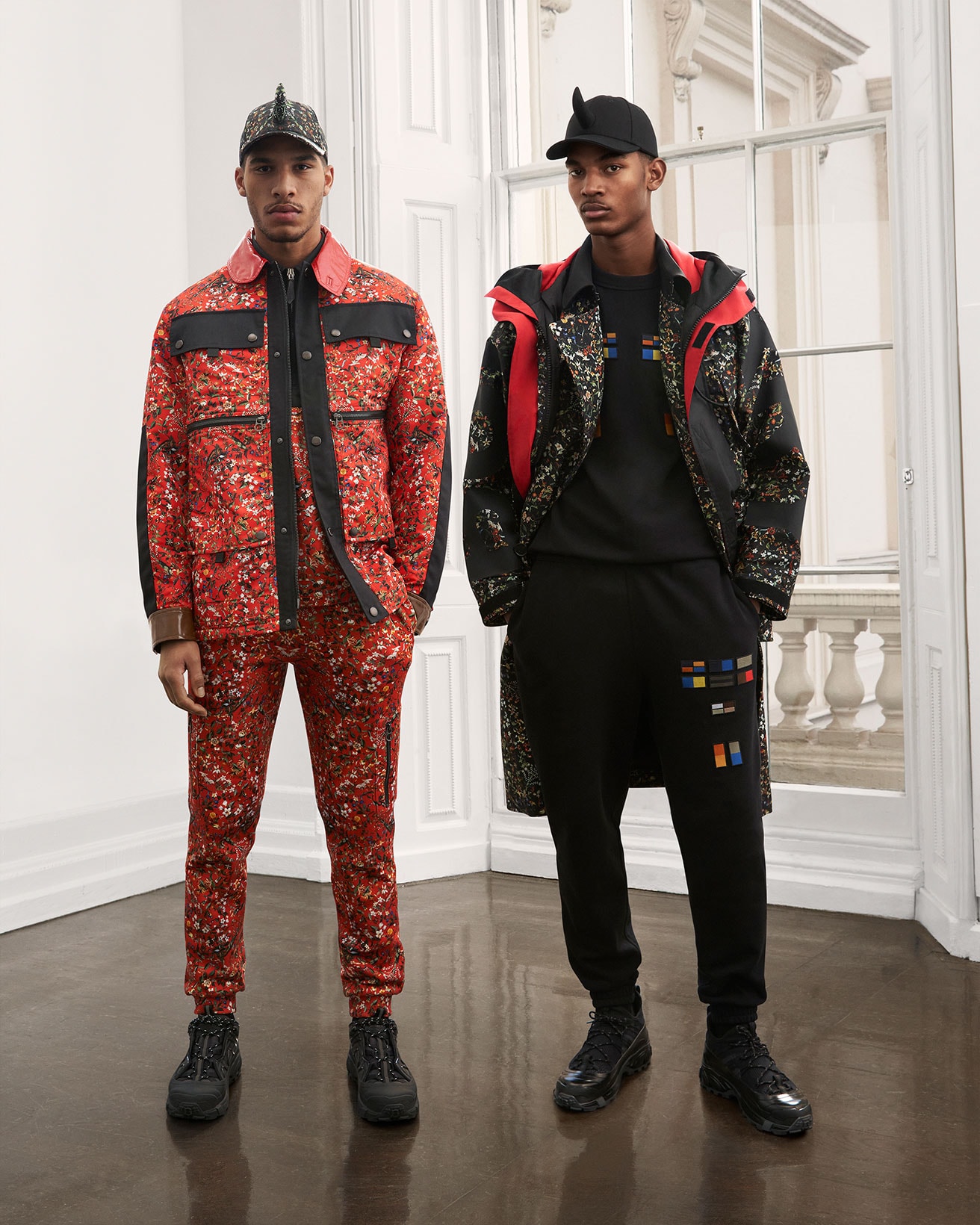 burberry fall winter fw21 pre-collection riccardo tisci floral print jacket pants trousers jumper
