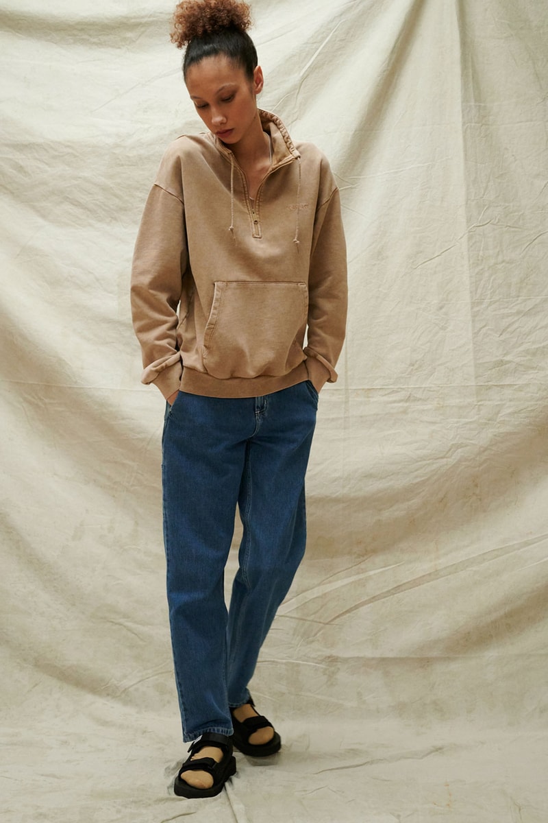 carhartt wip spring summer 2021 ss21 collection lookbook half zip jumper