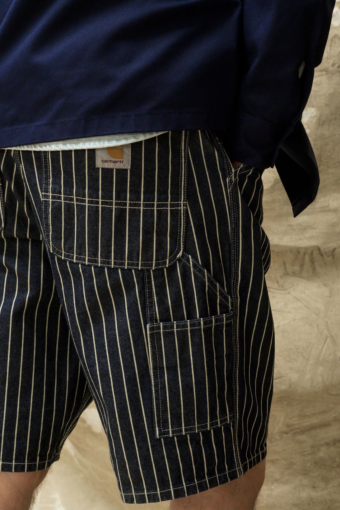 carhartt wip spring summer 2021 ss21 collection lookbook striped shorts