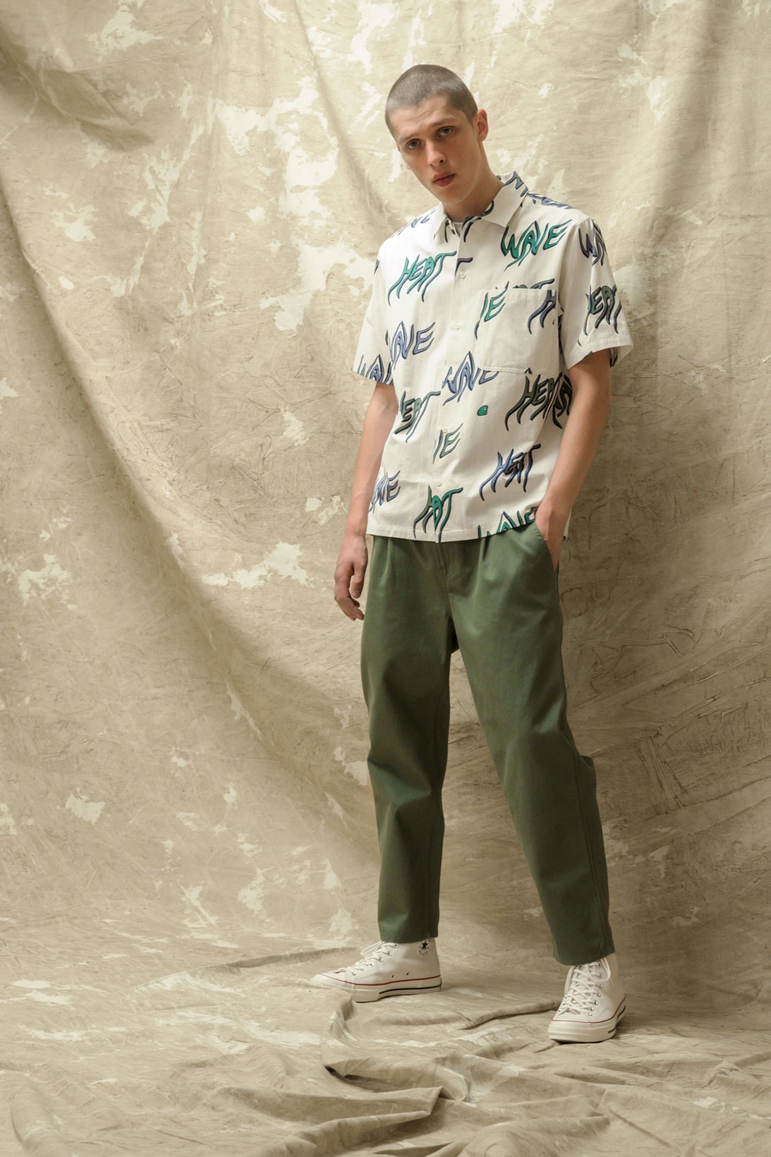 carhartt wip spring summer 2021 ss21 collection lookbook graphic shirt trousers