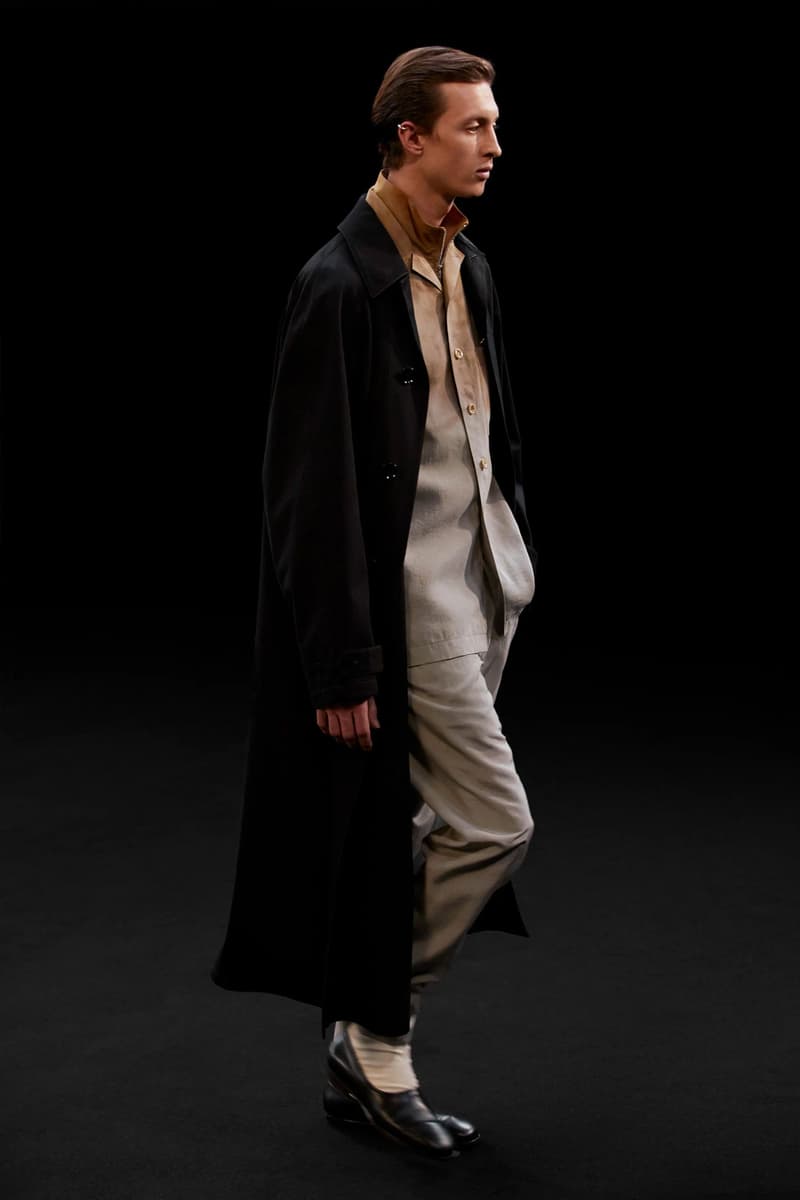 lemaire fall winter collection lookbook flaneur coats layered outfits oversized blazers christophe sarah linh tran 