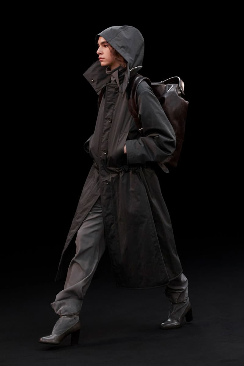 lemaire fall winter collection lookbook flaneur coats layered outfits oversized blazers christophe sarah linh tran 