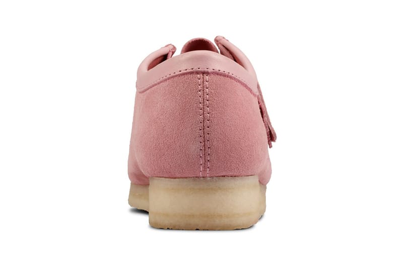 clarks wallabee rose