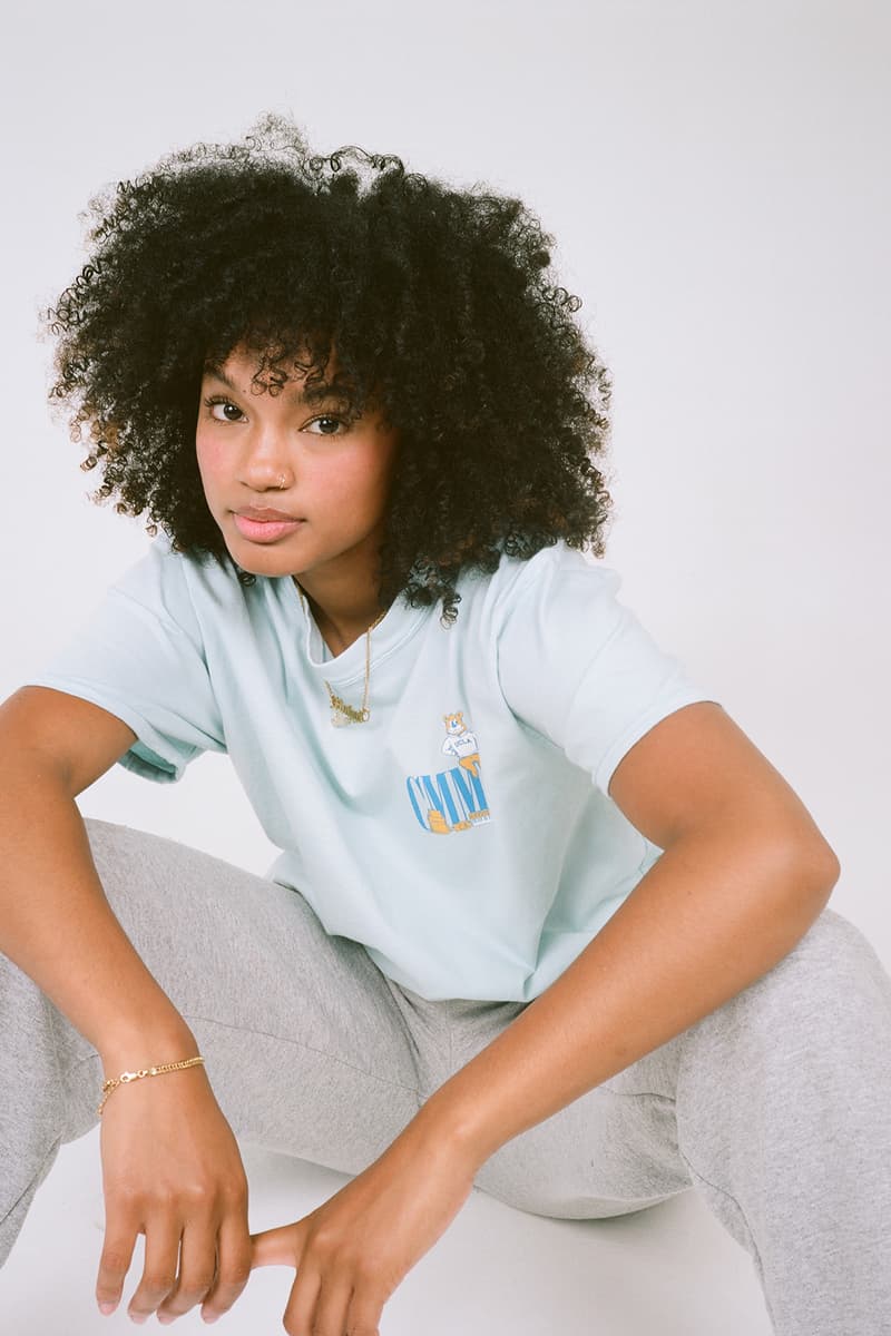 CMMND x UCLA Collaboration Merchandise Collection T-Shirt Blue
