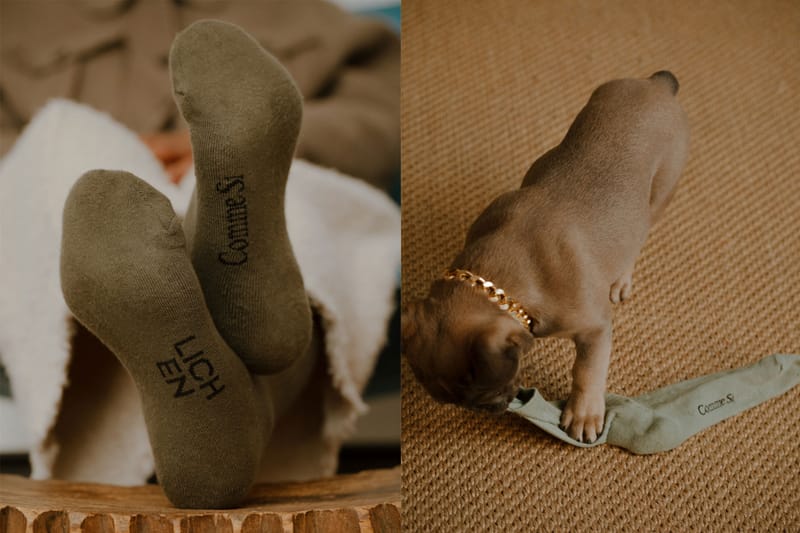 Comme Si and Lichen Launch Creative Project With Socks and Special-Edition Zine