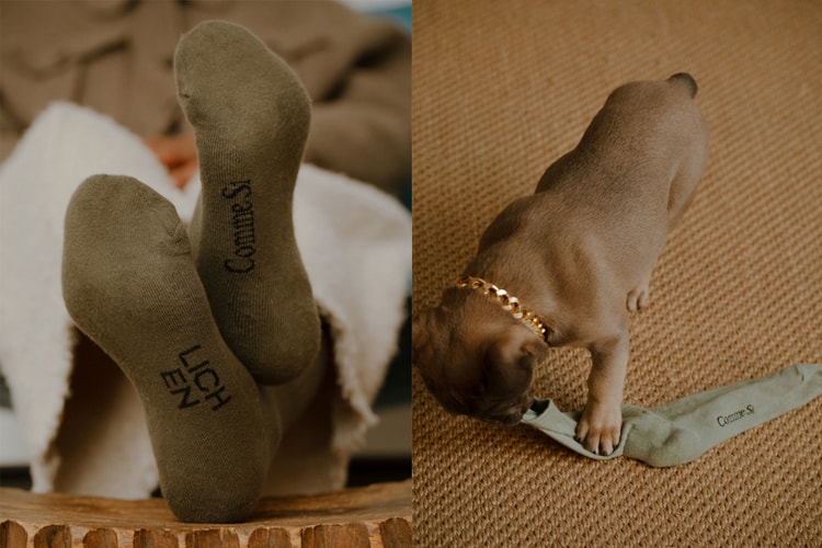 Comme Si and Lichen Launch Creative Project With Socks and Special-Edition Zine