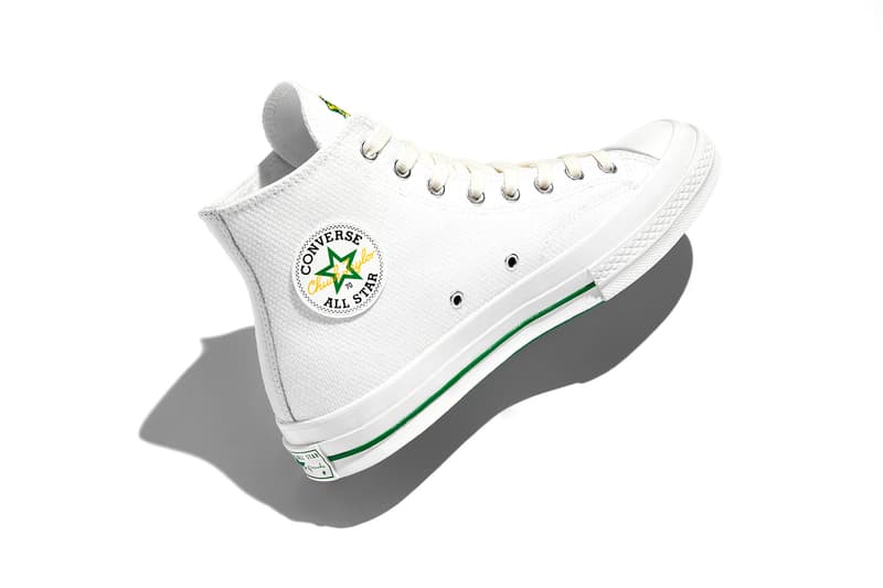 converse spring summer basketball collection high top chuck 70 white green