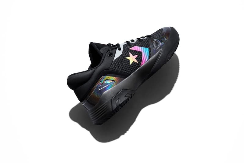 converse spring summer basketball collection high top lateral all star bb evo black pink yellow
