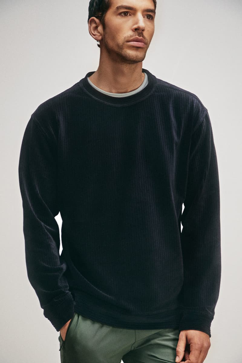 cos activewear collection drop 2 mens sweater black pants green