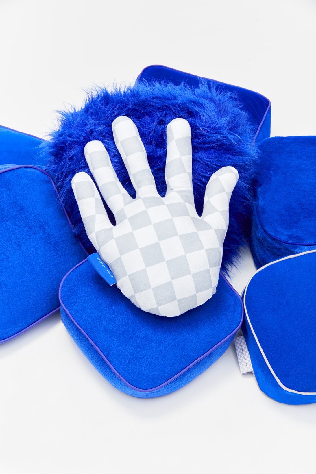 crosby studios homeware collection hbx pillows hand gray blue fleece fur