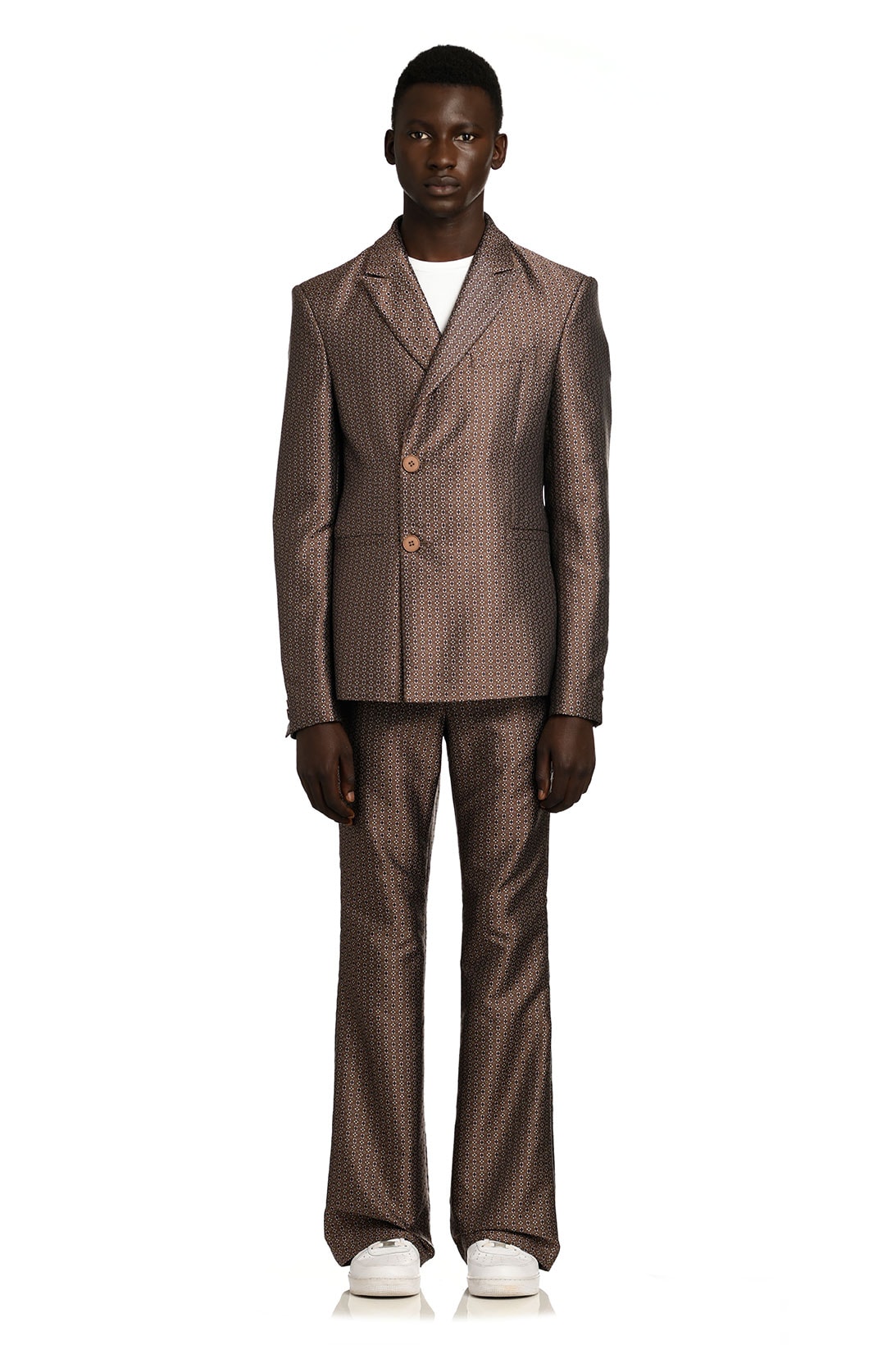 daily paper spring summer ss21 collection lookbook monogram suit tailored