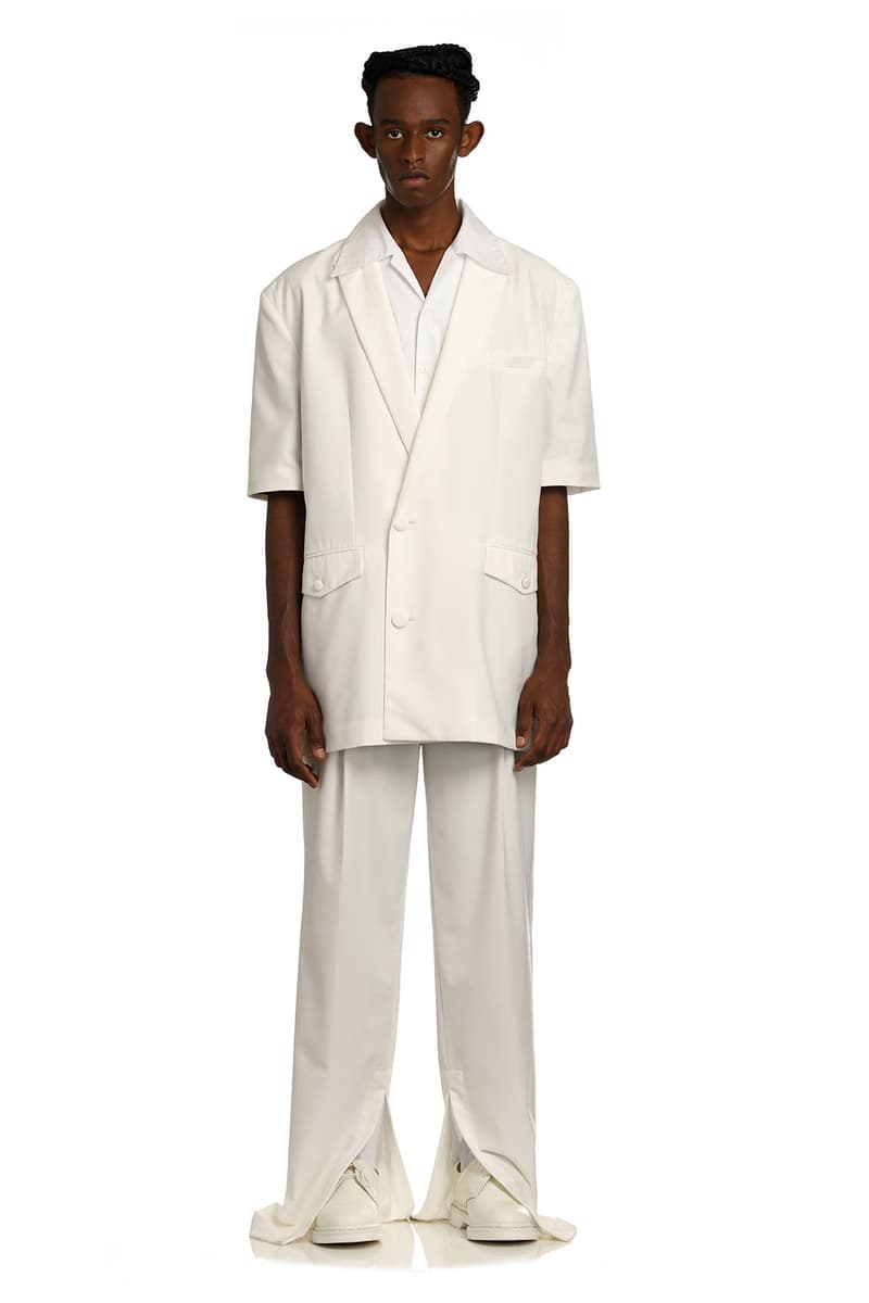 daily paper spring summer ss21 collection lookbook summer suit oversized trousers Marant pants