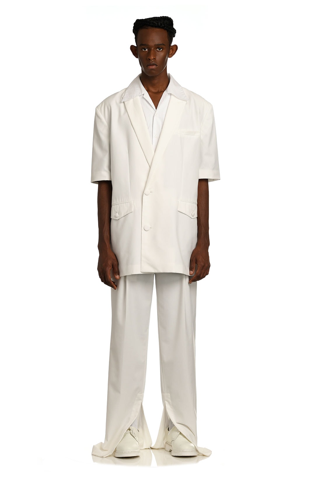 daily paper spring summer ss21 collection lookbook summer suit oversized trousers pants