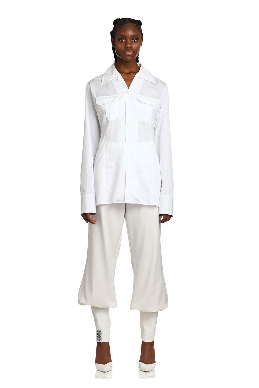 daily paper spring summer ss21 collection lookbook white shirt trousers pants