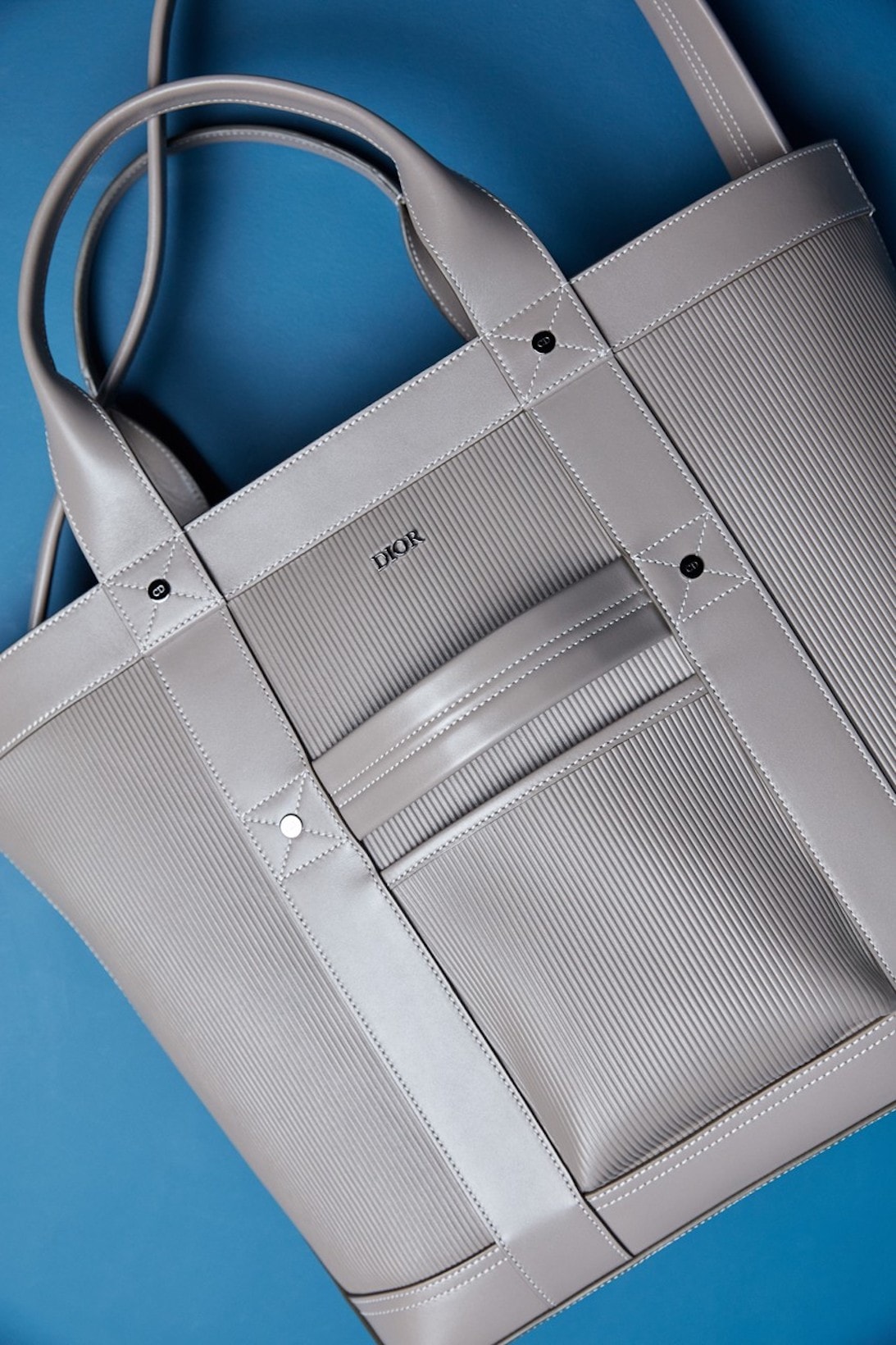 dior fall winter collection tote bag gray designer accessories