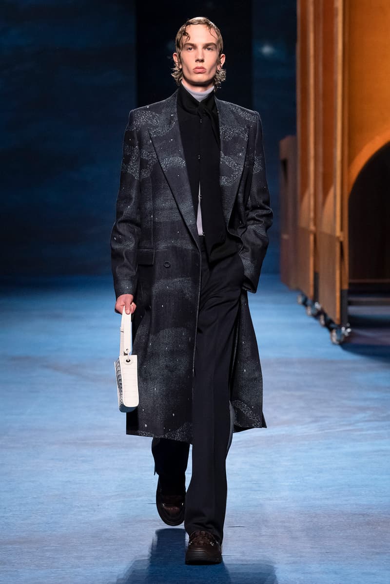 dior mens fall winter collection paris fashion week pfw kim jones runway show jackets coats hats bags pants