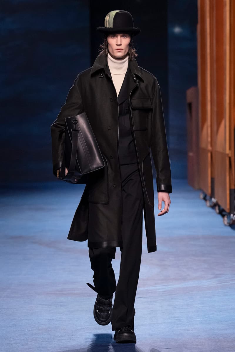 dior mens fall winter collection paris fashion week pfw kim jones runway show jackets coats hats bags pants