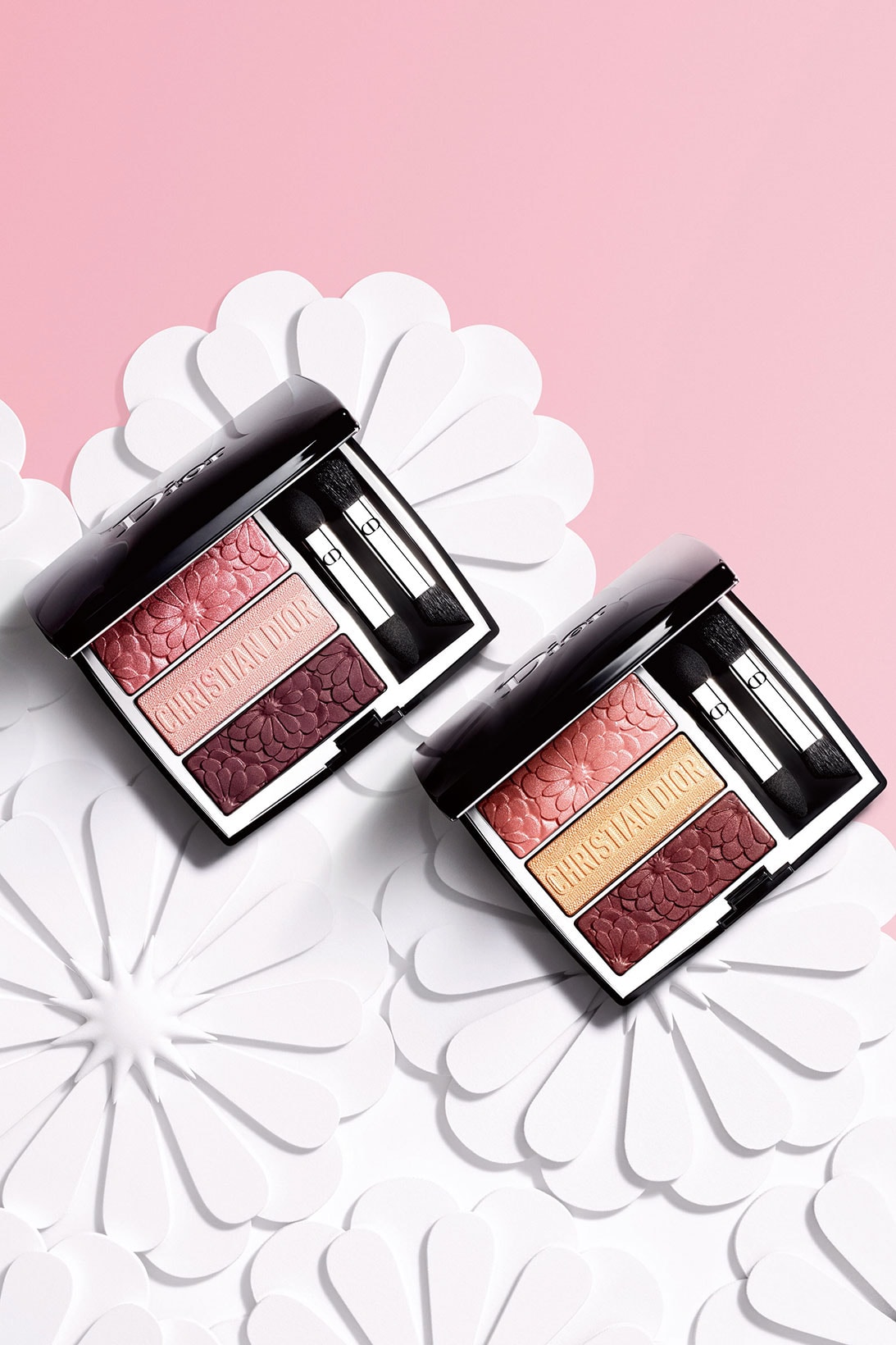 dior pure glow spring collection eyeshadows
