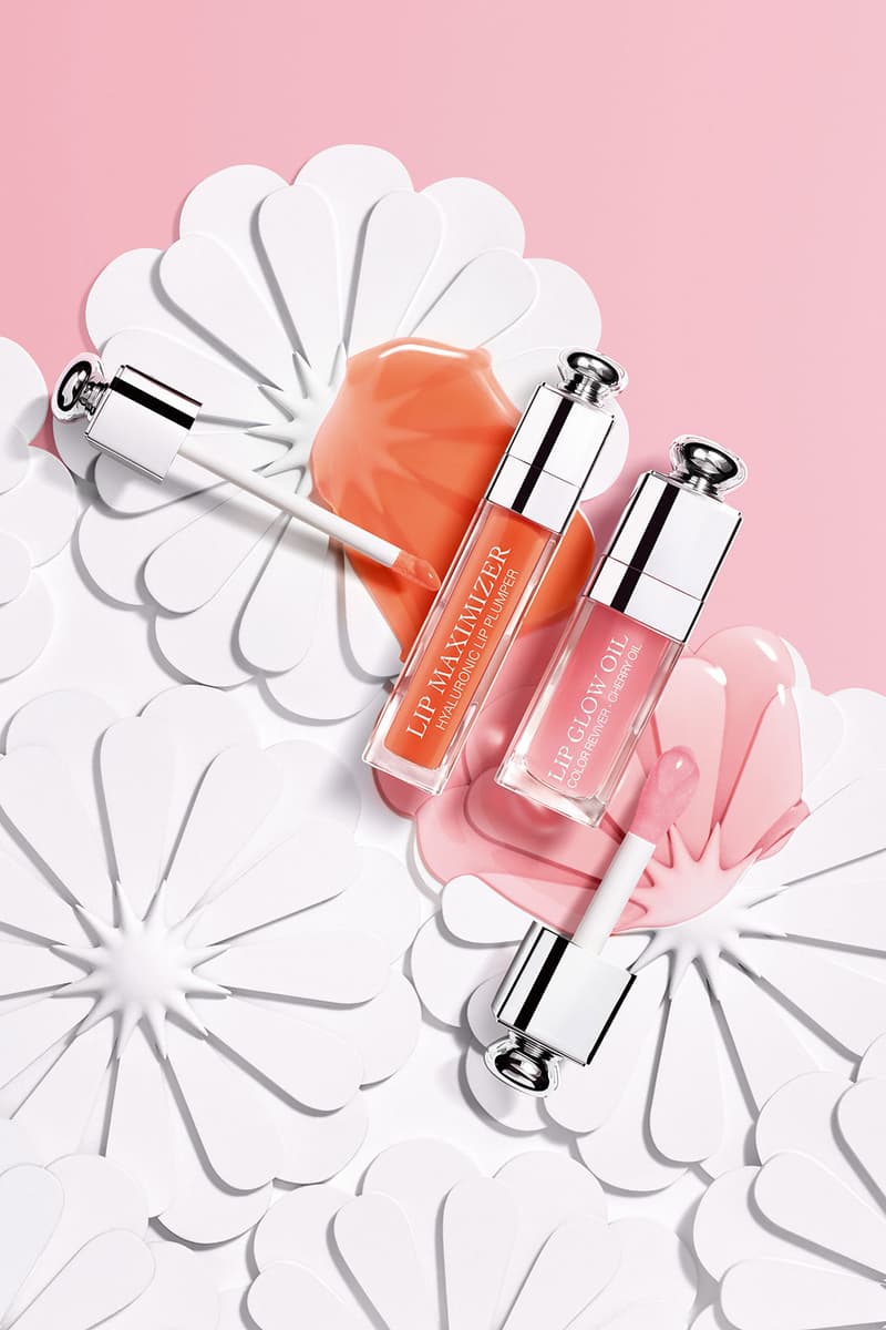 dior pure glow spring collection lip oil plumper