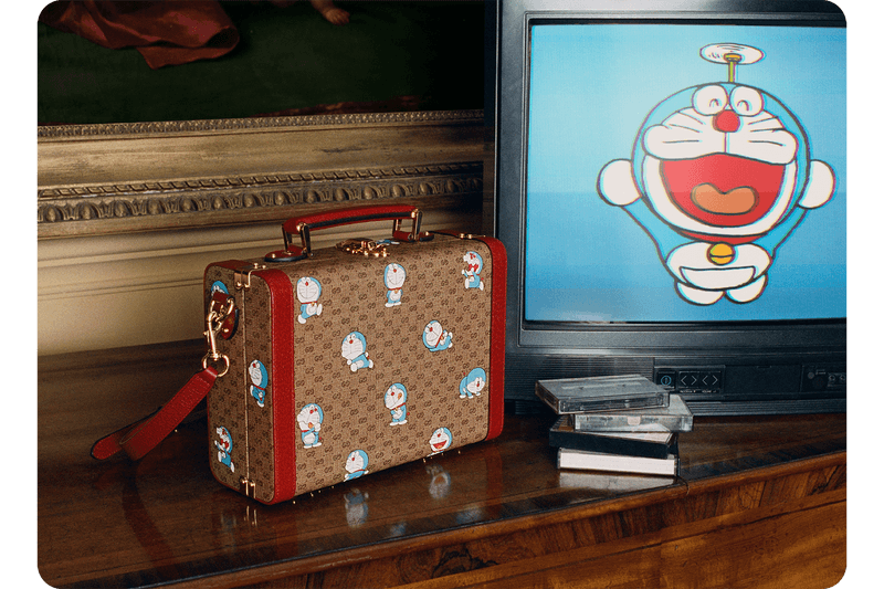 Doraemon x Gucci Collaboration Collection Lunar Chinese New Year Campaign Sneaker Phone Case