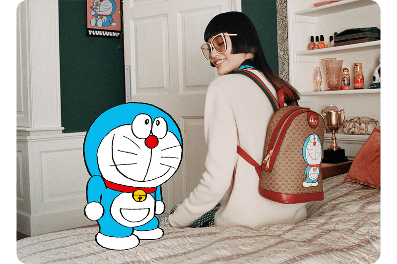 Doraemon x Gucci Collaboration Collection Lunar Chinese New Year Campaign Sneaker Phone Case