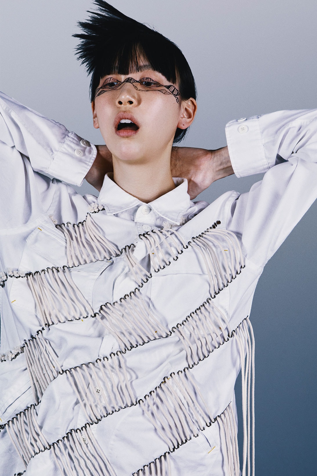 korean fashion emerging female fashion designers brands nibgnus details white top editorial