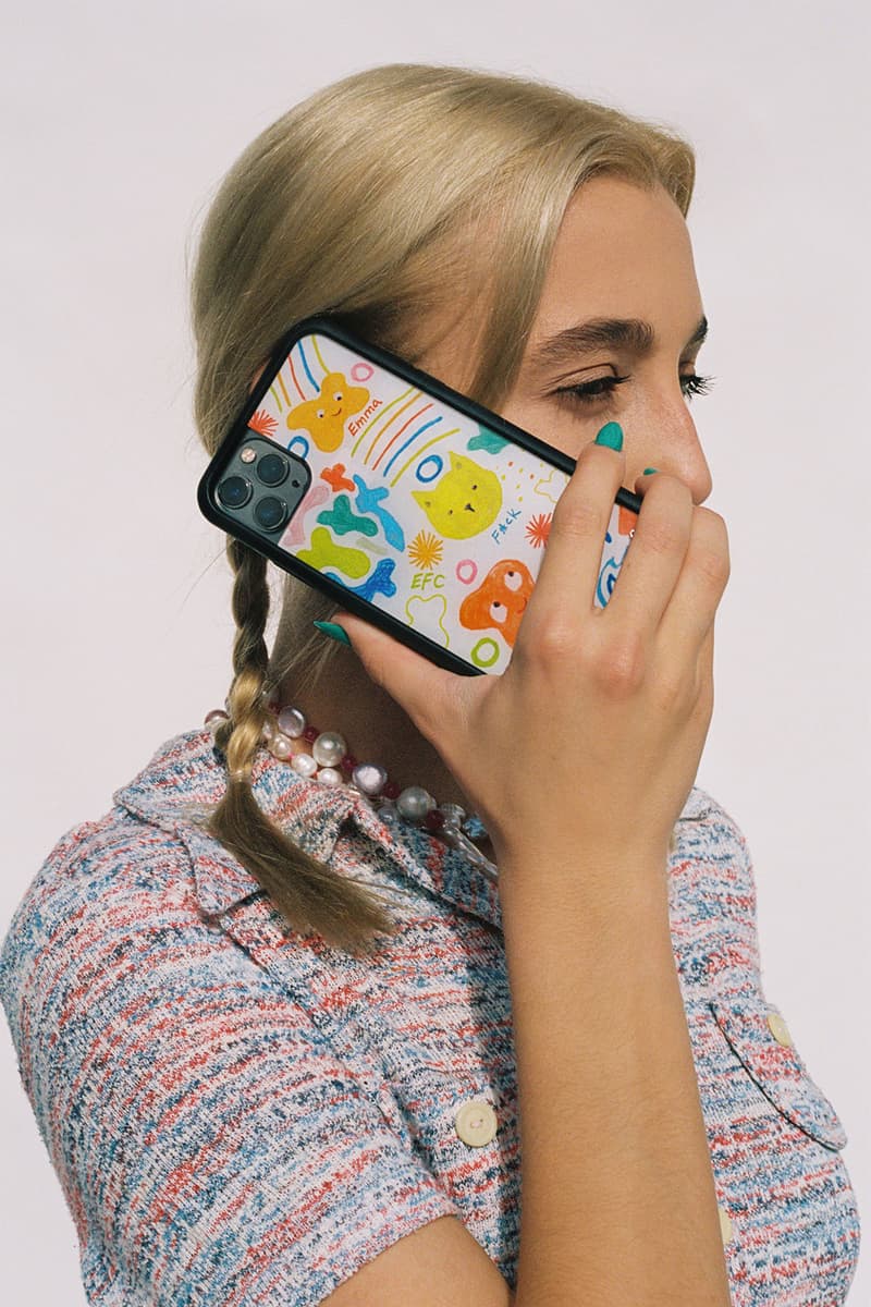 emma chamberlain wildflower iphone cases collaboration