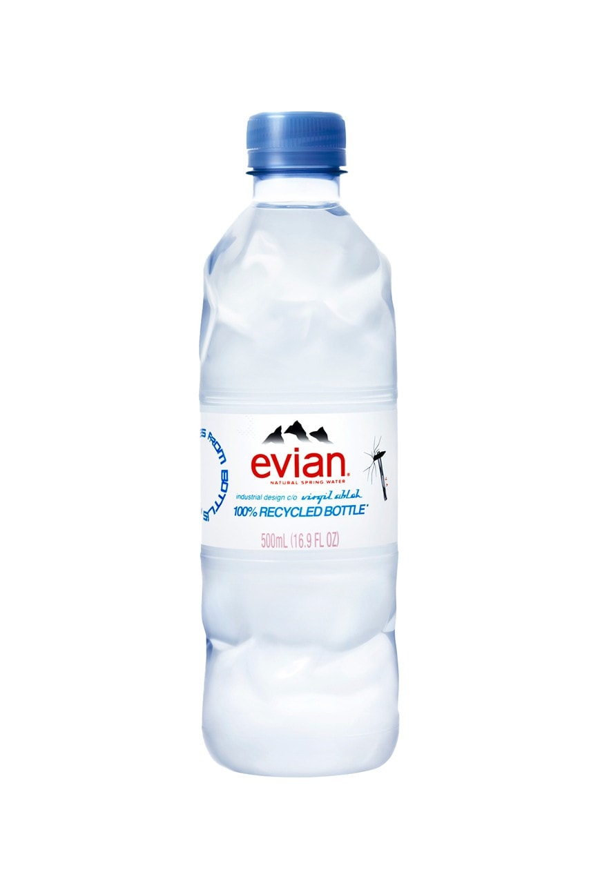 Evian Recycled Water Bottle