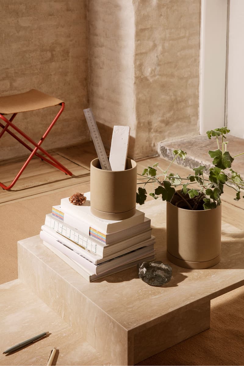 ferm living spring summer ss21 pre collection outdoor poetry furniture homeware pen holder stationery