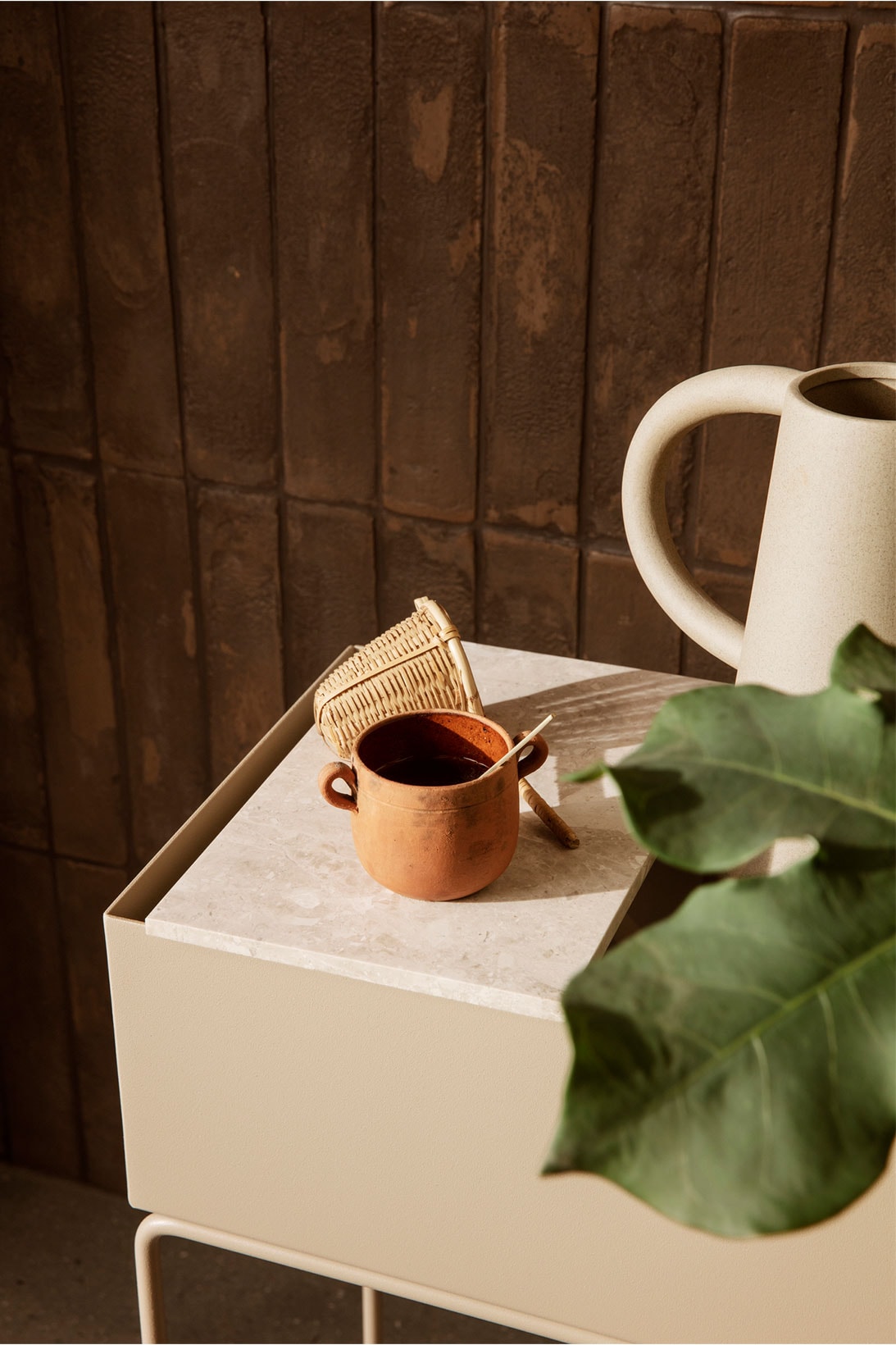 ferm living spring summer ss21 pre collection outdoor poetry furniture homeware watering can plants cup