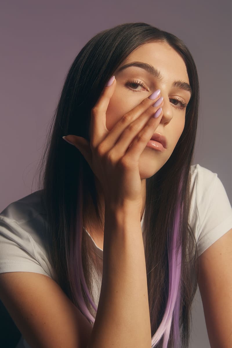 gelcare y2k manicure gel nail polish capsule collection 2000s nostalgia lavender water purple