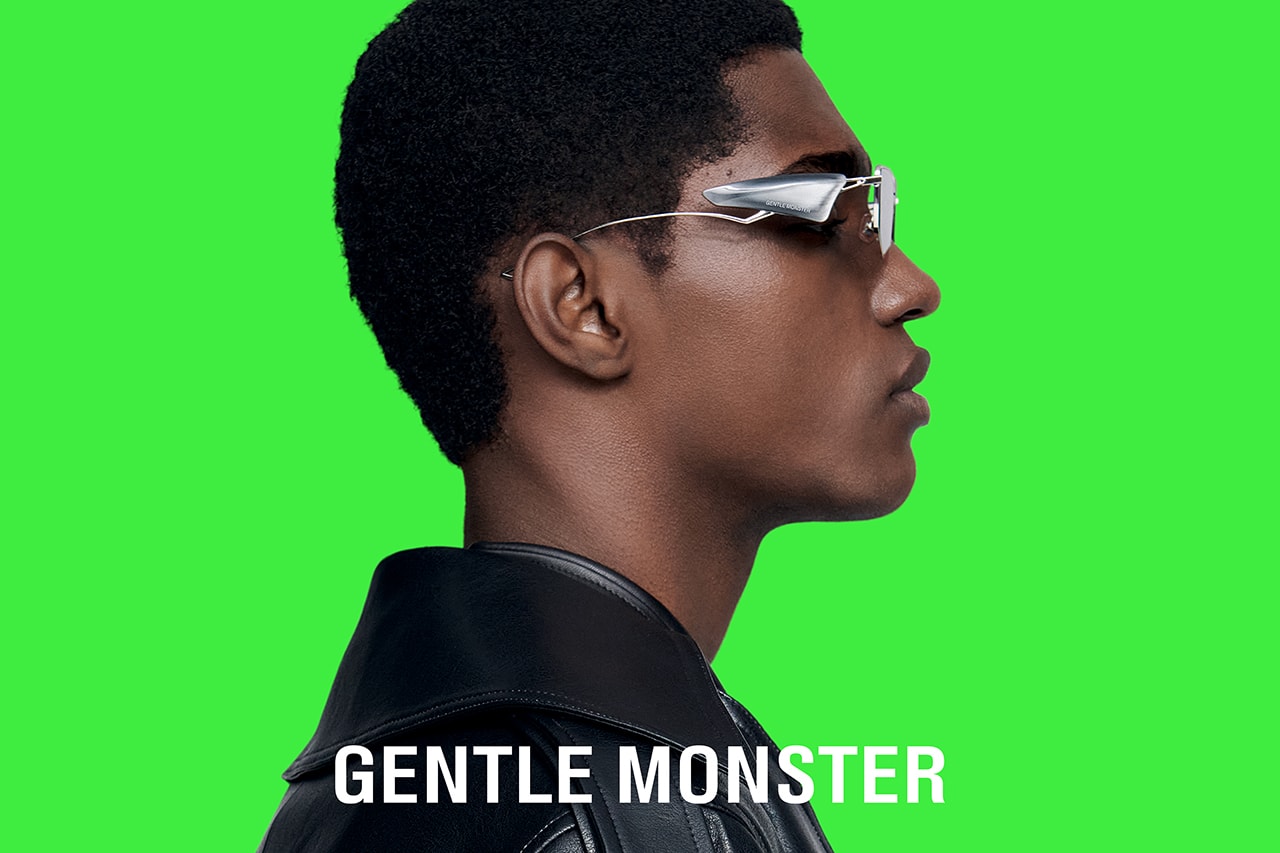 gentle monster unopened the probe collection campaign futuristic robot eyewear sunglasses acetate frames