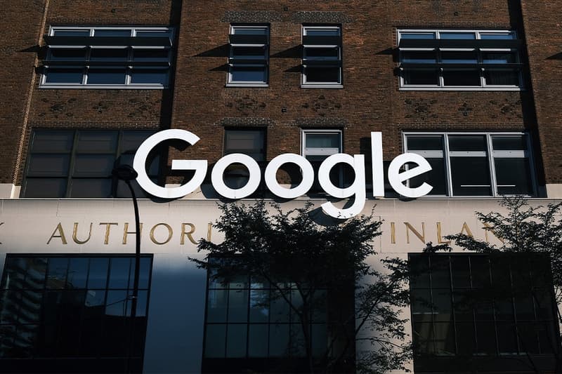 Google Office New York City Building Logo