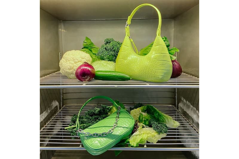Spring/Summer 21 Green Bag Trend Accessories Sage Green Prada Bottega Veneta Gucci Jacquemus By Far