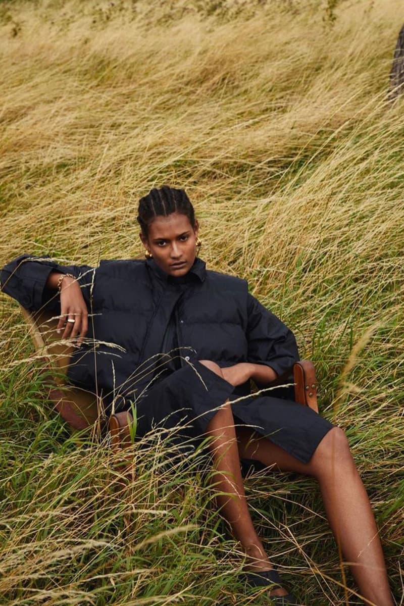 H2OFagerholt Black Jacket SS21 Collection Lookbook Campaign Loungewear Sportswear Activewear Danish Copenhagen Leisure Sports Brand Julie Bex Fagerholt