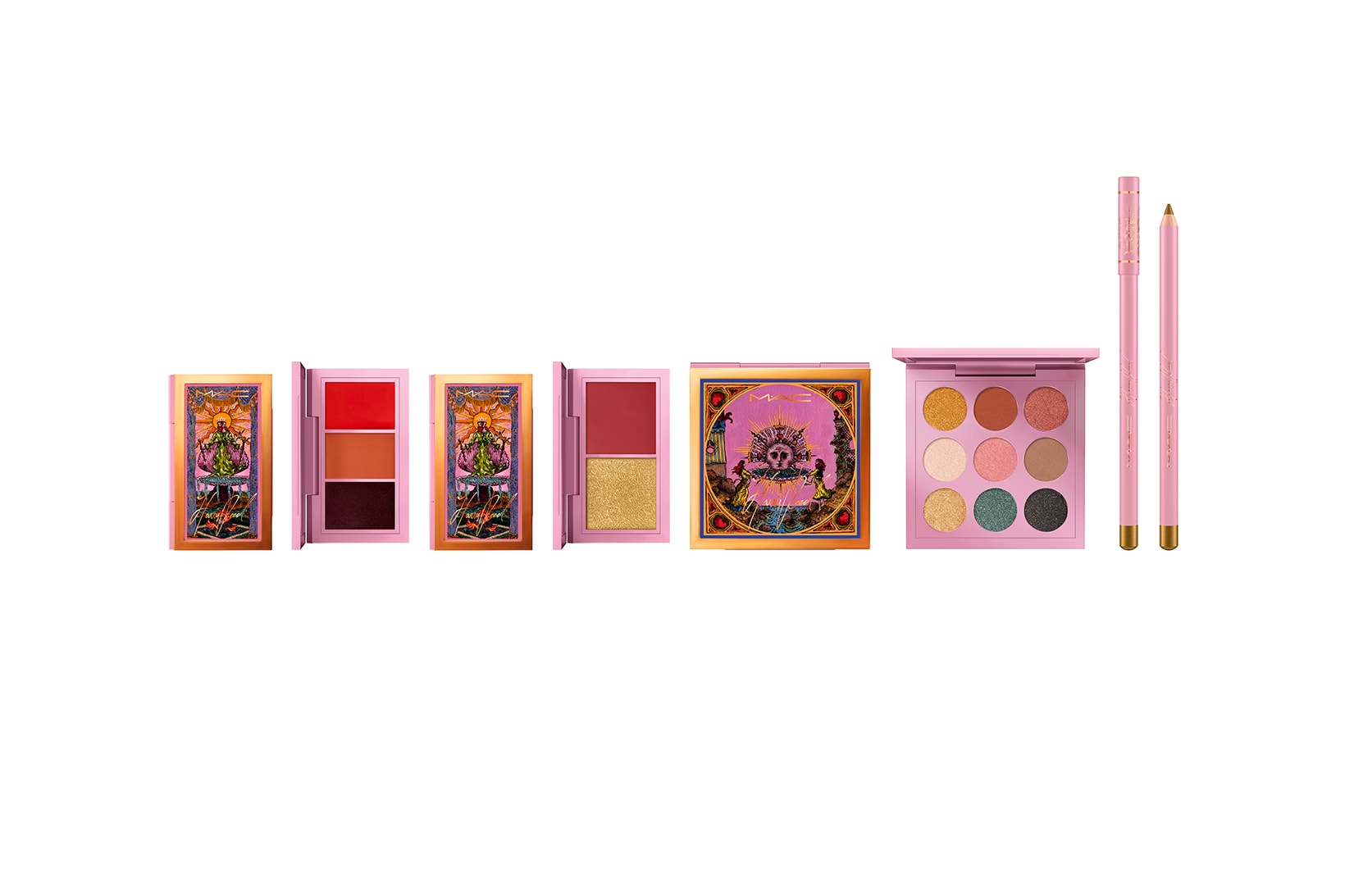 Harris Reed x MAC Cosmetics Makeup Collaboration Collection Gender Fluid Eyeshadow Lipstick
