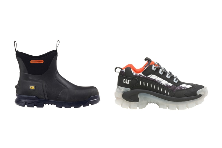 Heron Preston x CAT Collaborate on Rugged Stormer Boot and Intruder Shoe