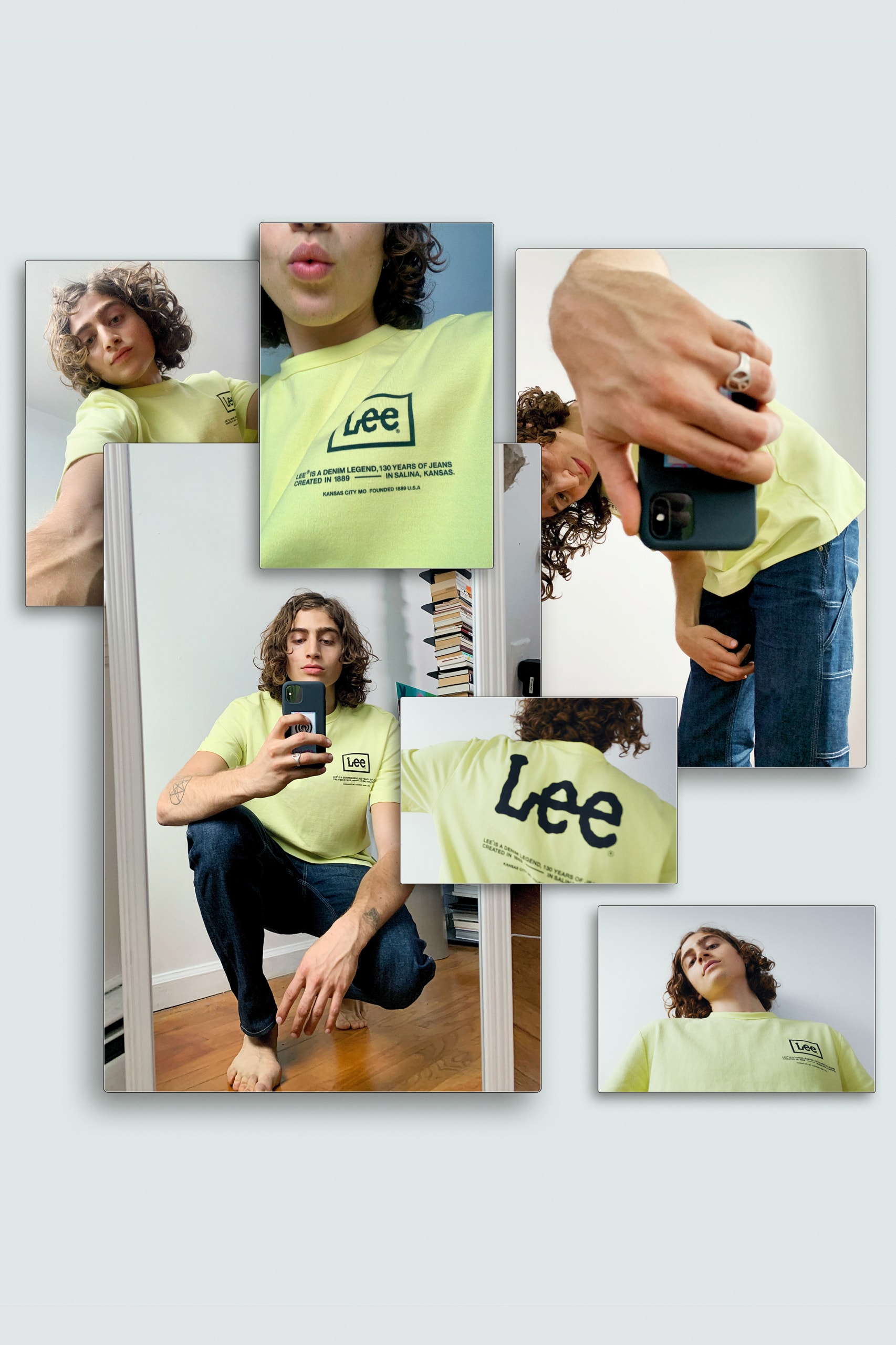 Lee x H&M Sustainable Denim Capsule Collection Fashion Recycled Cotton
