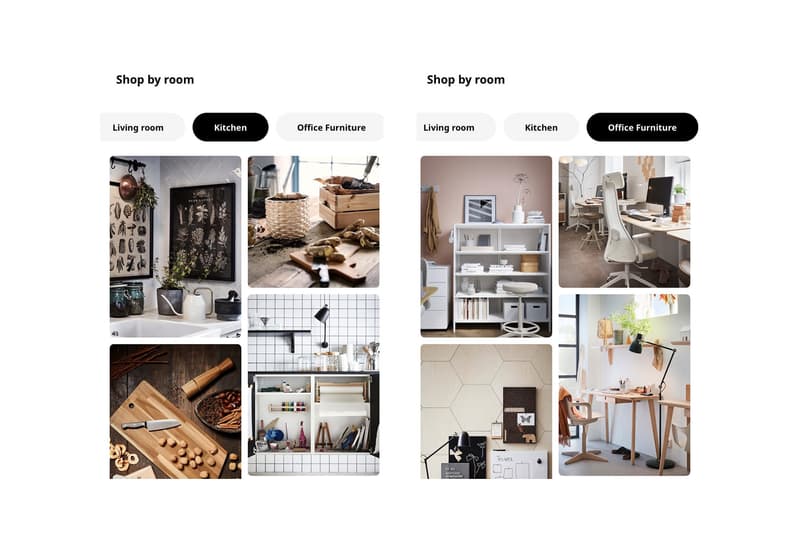 ikea united states app update shopping platform home screenshot furniture homeware bedroom living room kitchen chairs tables lamps