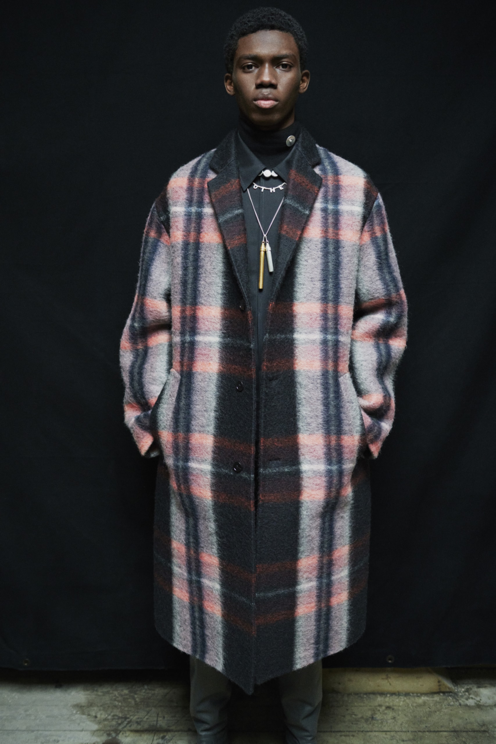 jil sander menswear fall winter fw21 collection lookbook plaid check coat
