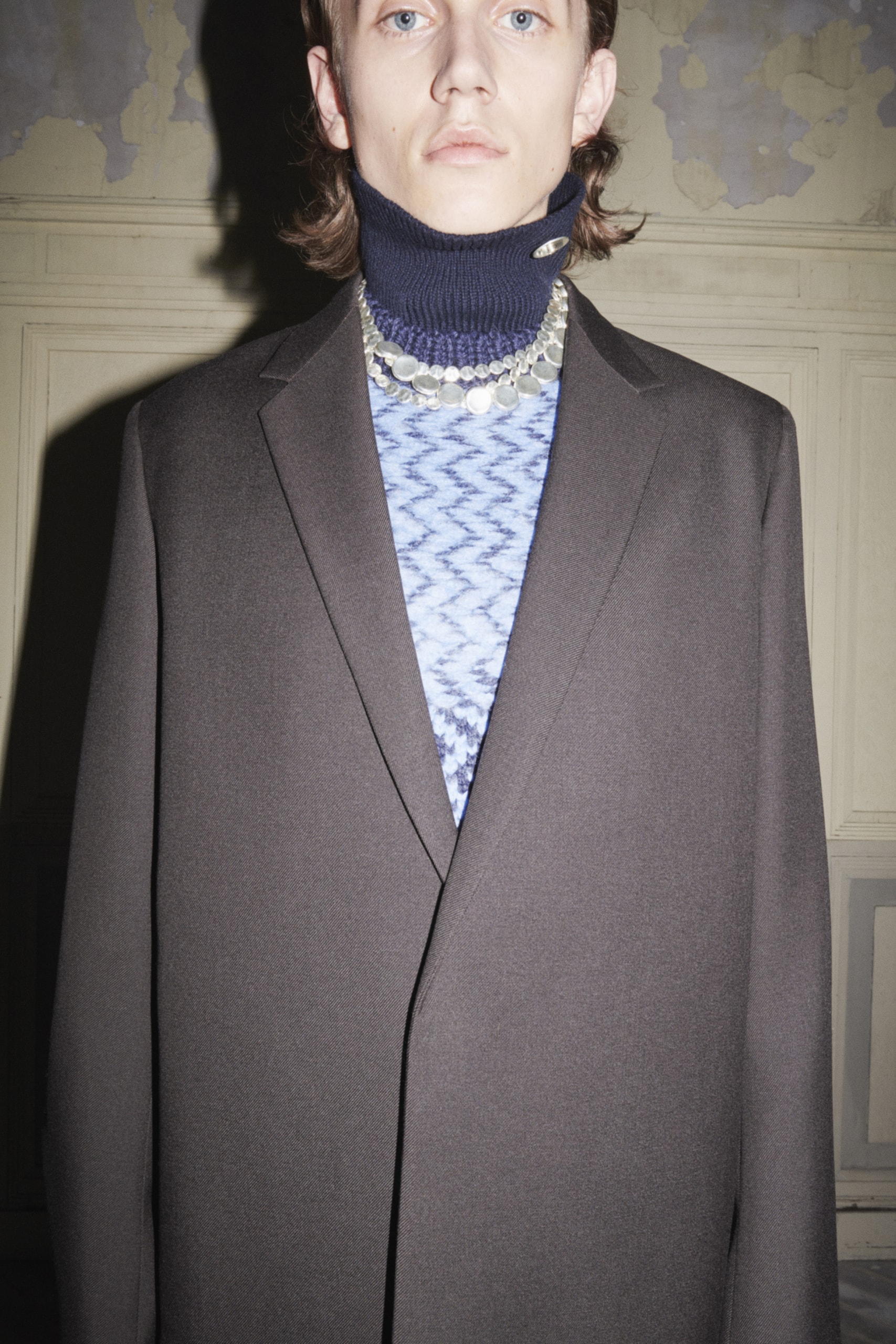 jil sander menswear fall winter fw21 collection lookbook wool blazer jacket